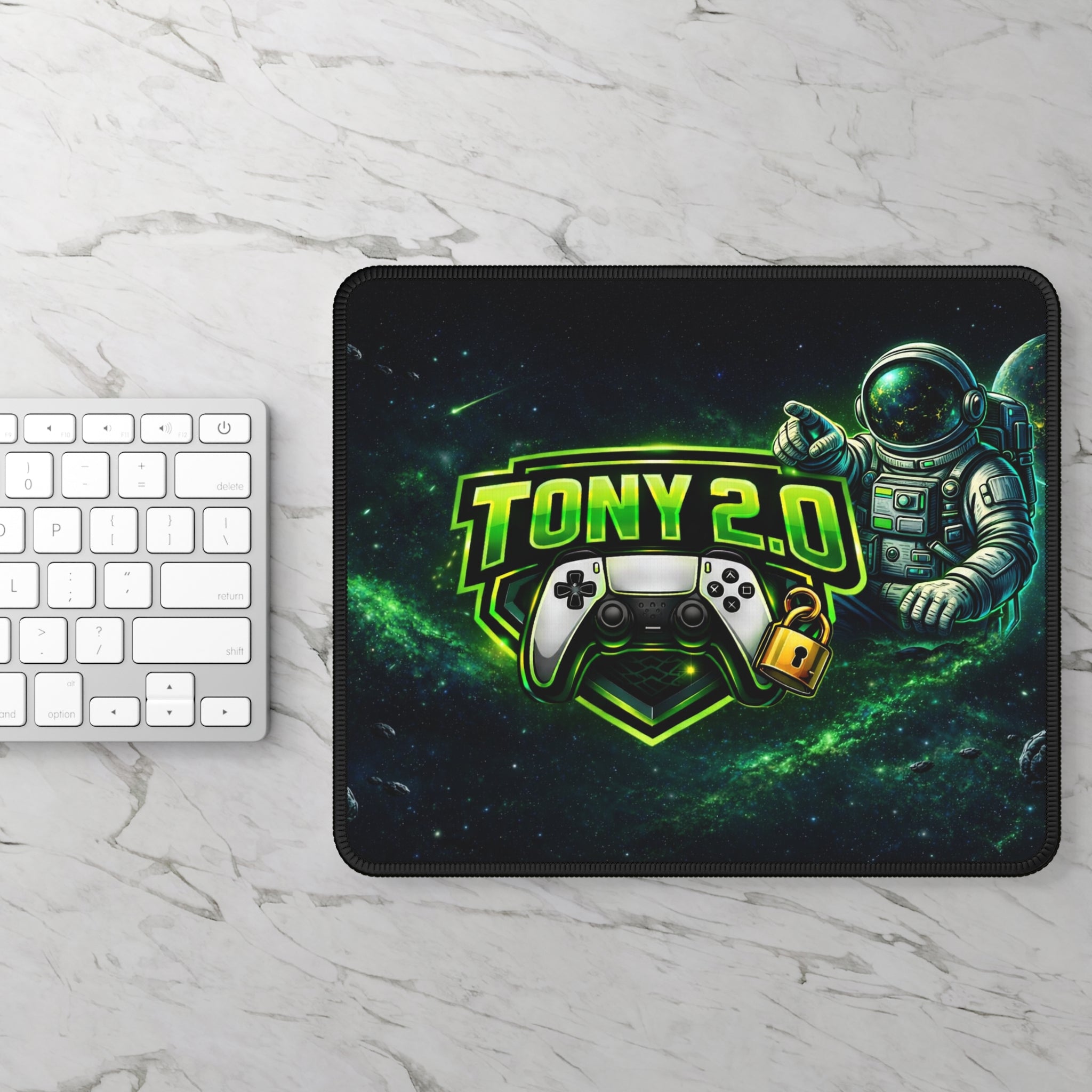 Tony 2.0 Astronaut Gamer Mouse Pad